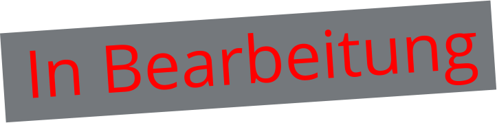 In Bearbeitung